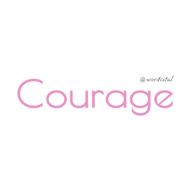 The Essentials: Courage Sticker