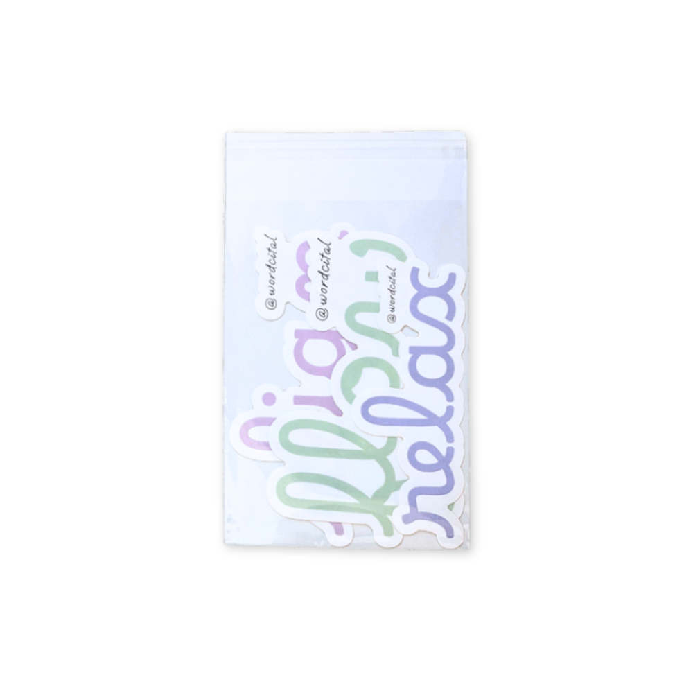 Peace of Mind: Relax Sticker