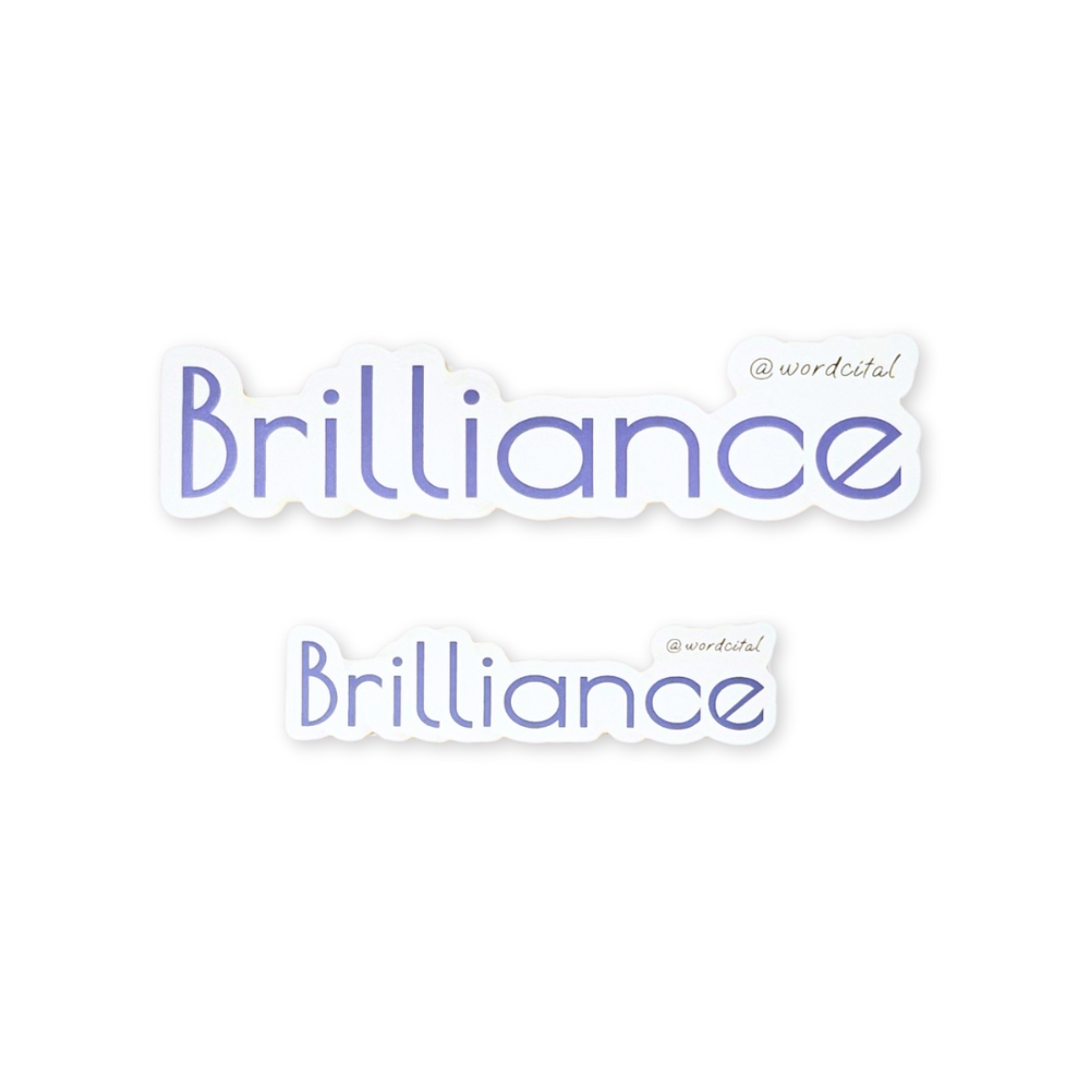 The Essentials: Brilliance Sticker