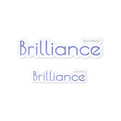 The Essentials: Brilliance Sticker