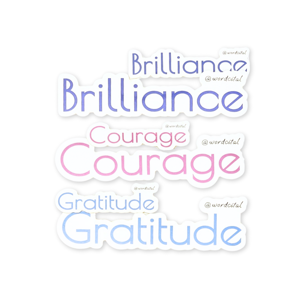 The Essentials: Courage Sticker